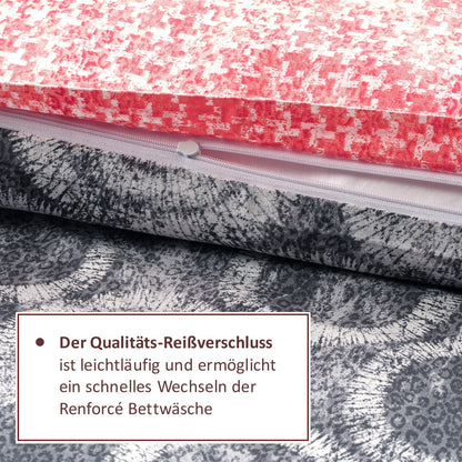 Bettwäsche Set - Renforcé - Octavia Grey - RIEMTEX