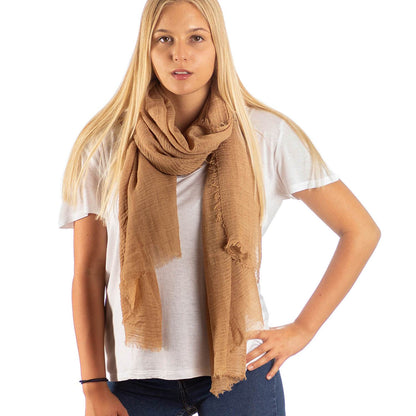 Pashmina Schal in Cappuccino - RIEMTEX